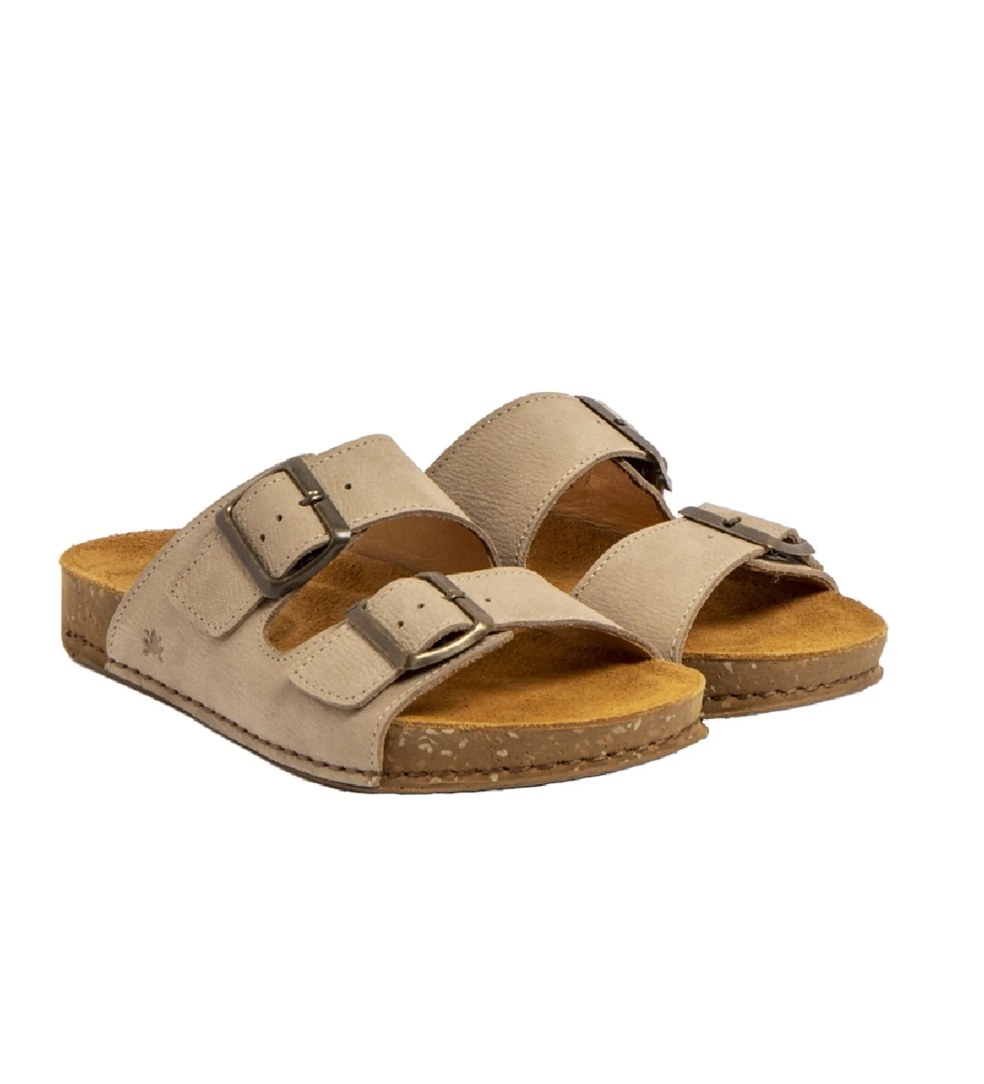 Sandalias de piel N5794 gris