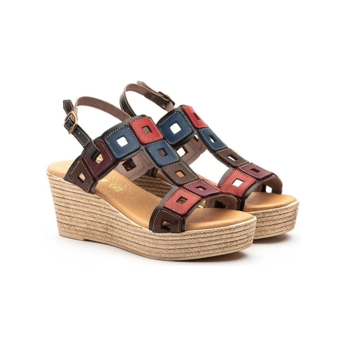 Sandalias marrones de piel by CBP