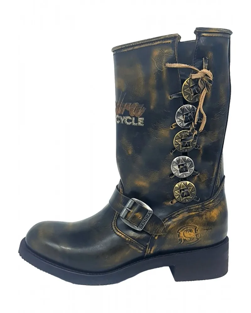 SENDRA - Botas Biker 3580 Wolker Hurricane