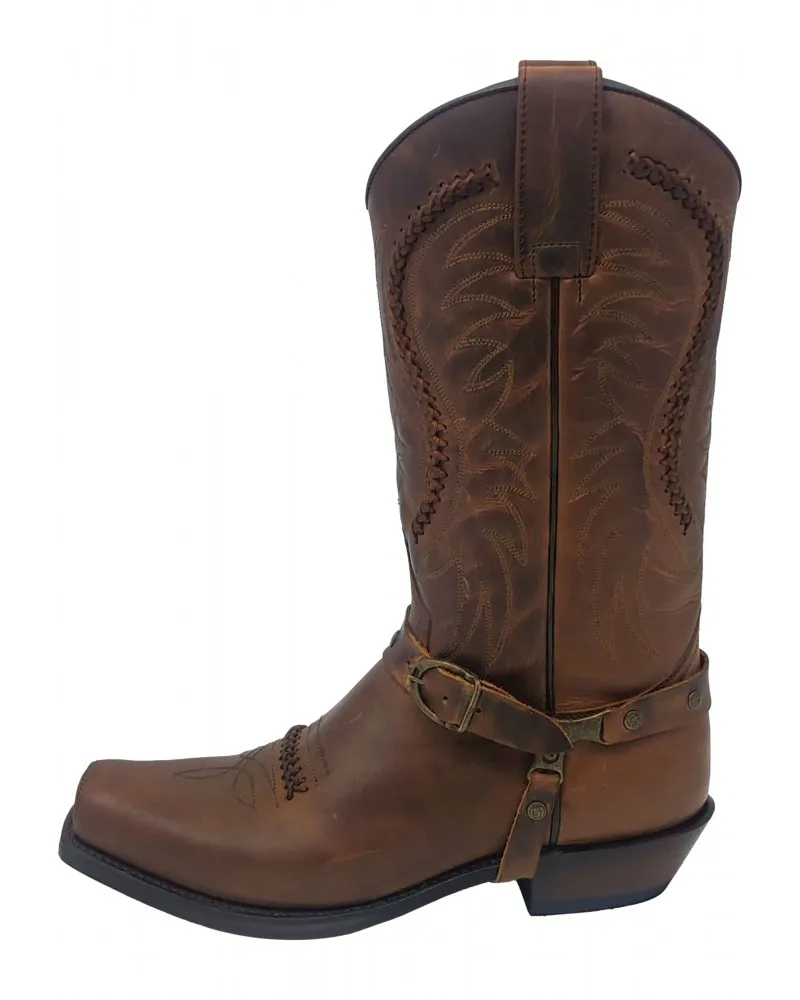 SENDRA - Botas Biker Seta Sprinter Brass Modelo 3434 58