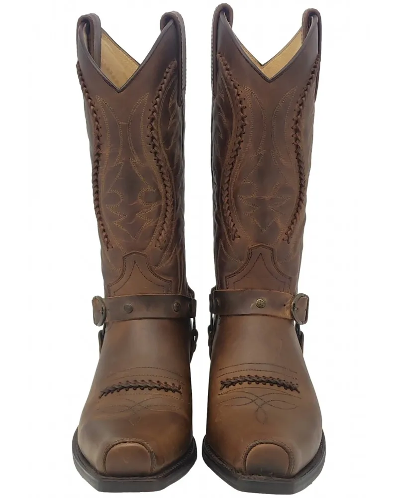 SENDRA - Botas Biker Seta Sprinter Brass Modelo 3434 58