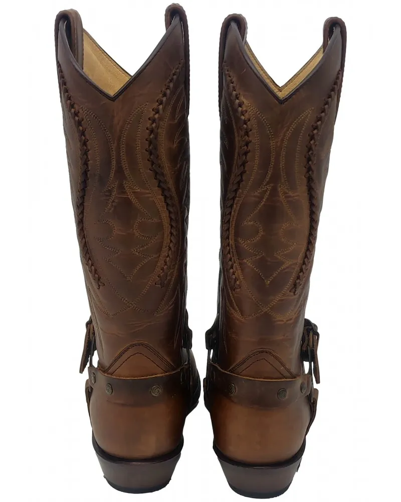 SENDRA - Botas Biker Seta Sprinter Brass Modelo 3434 58