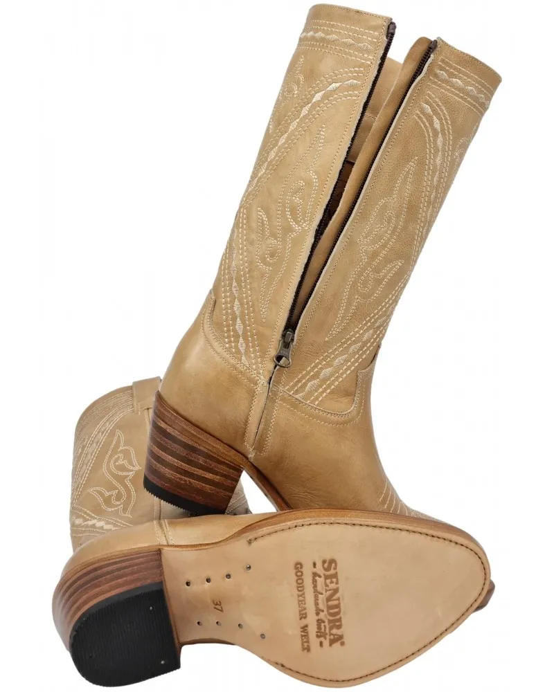 SENDRA - Botas Cowboy con Bordados Modelo 17454