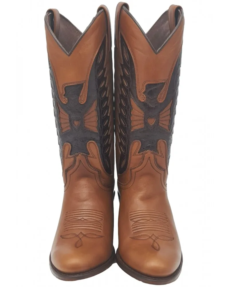 SENDRA - Botas Cowboy Debora Cera Crust 18492