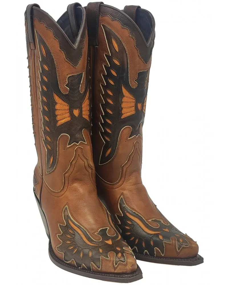 SENDRA - Botas Cowboy Gorca Combinadas Modelo 6990