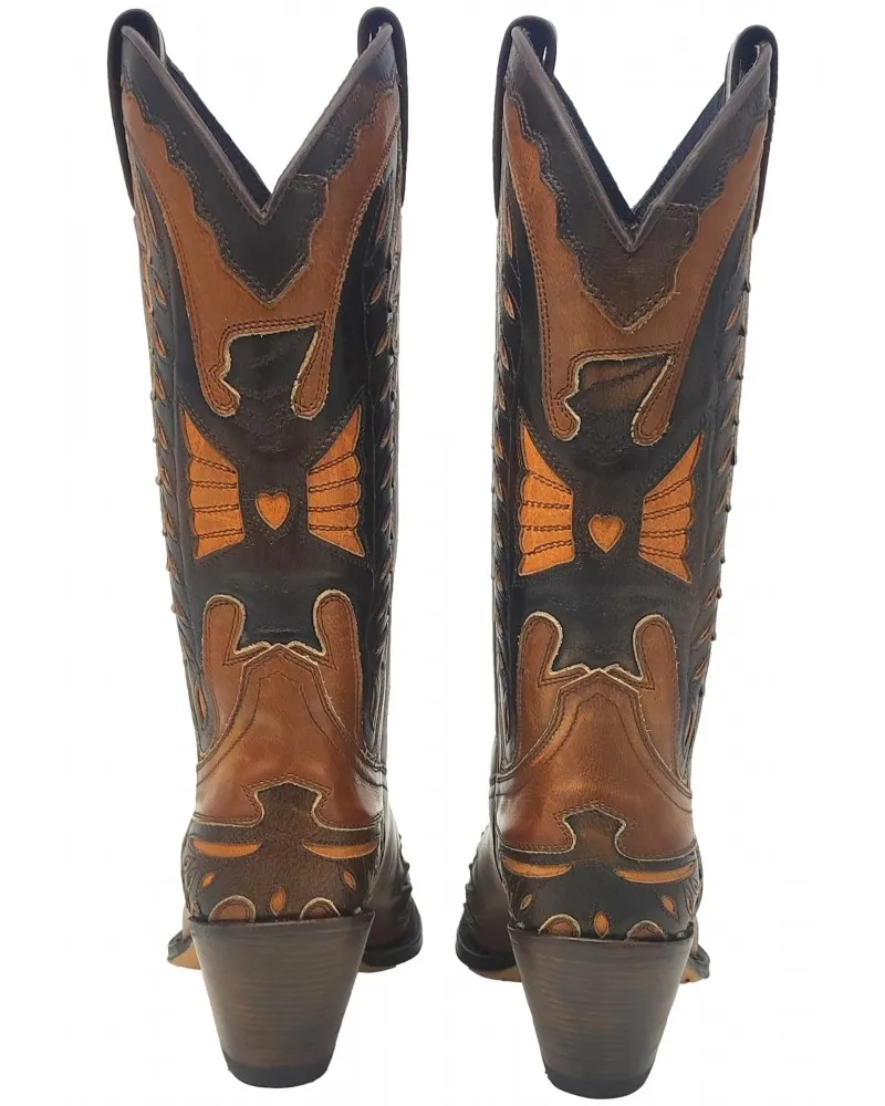 SENDRA - Botas Cowboy Gorca Combinadas Modelo 6990