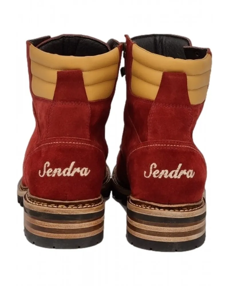 SENDRA - Botas Miles Serraje Kaleido Cordones Modelo 15681