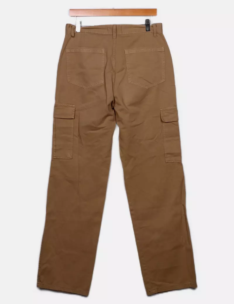 Stradivarius Pantalones cargo Rectos