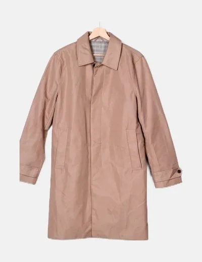 TOPMAN Trench básica beige