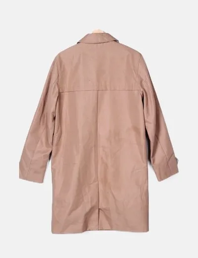 TOPMAN Trench básica beige