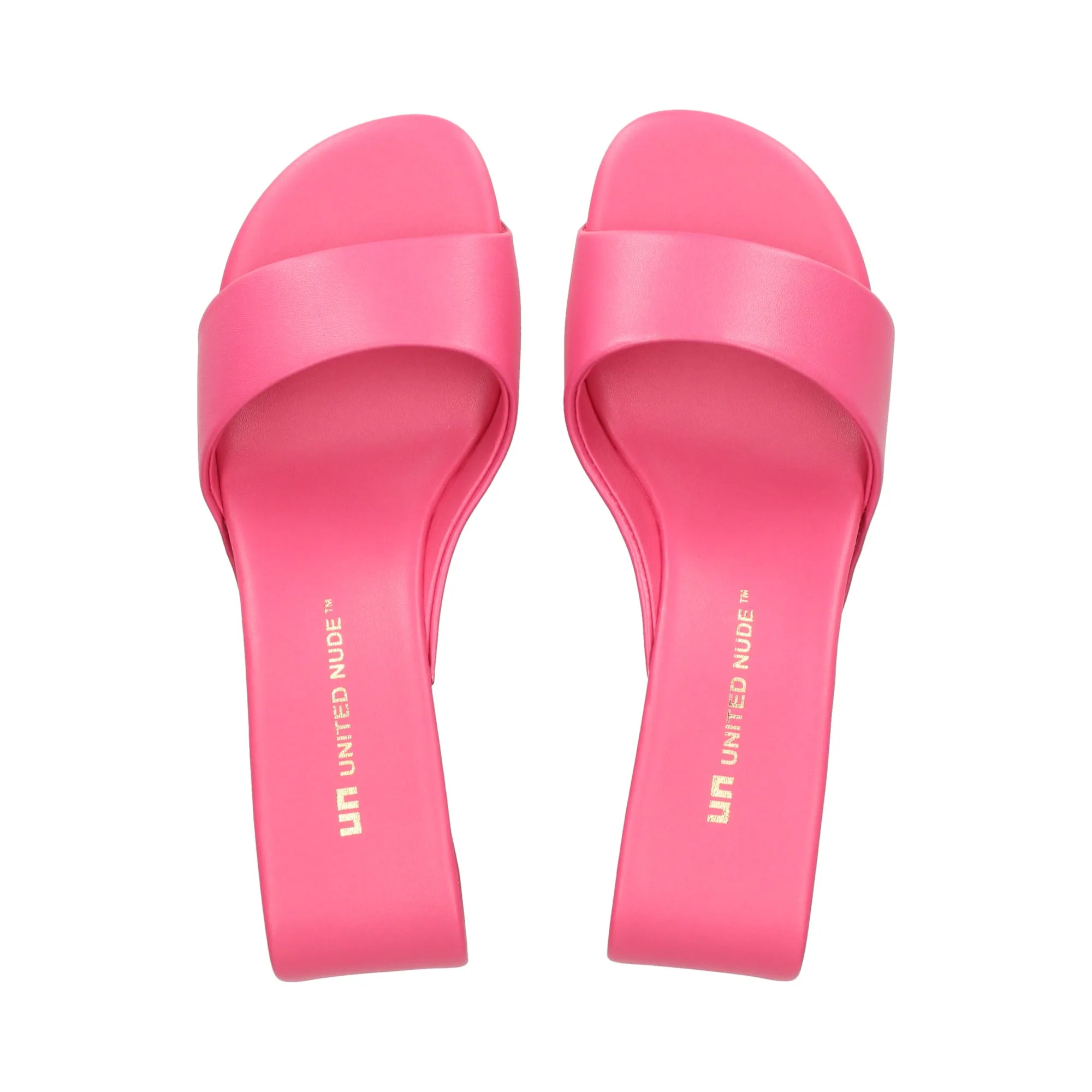 UNITED NUDE Sandalias cuña de Mujer PINK FLASH