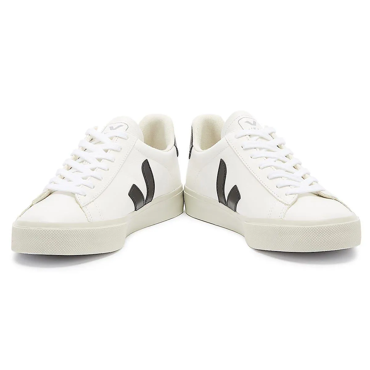 Veja Campo Womens White / Black Trainers