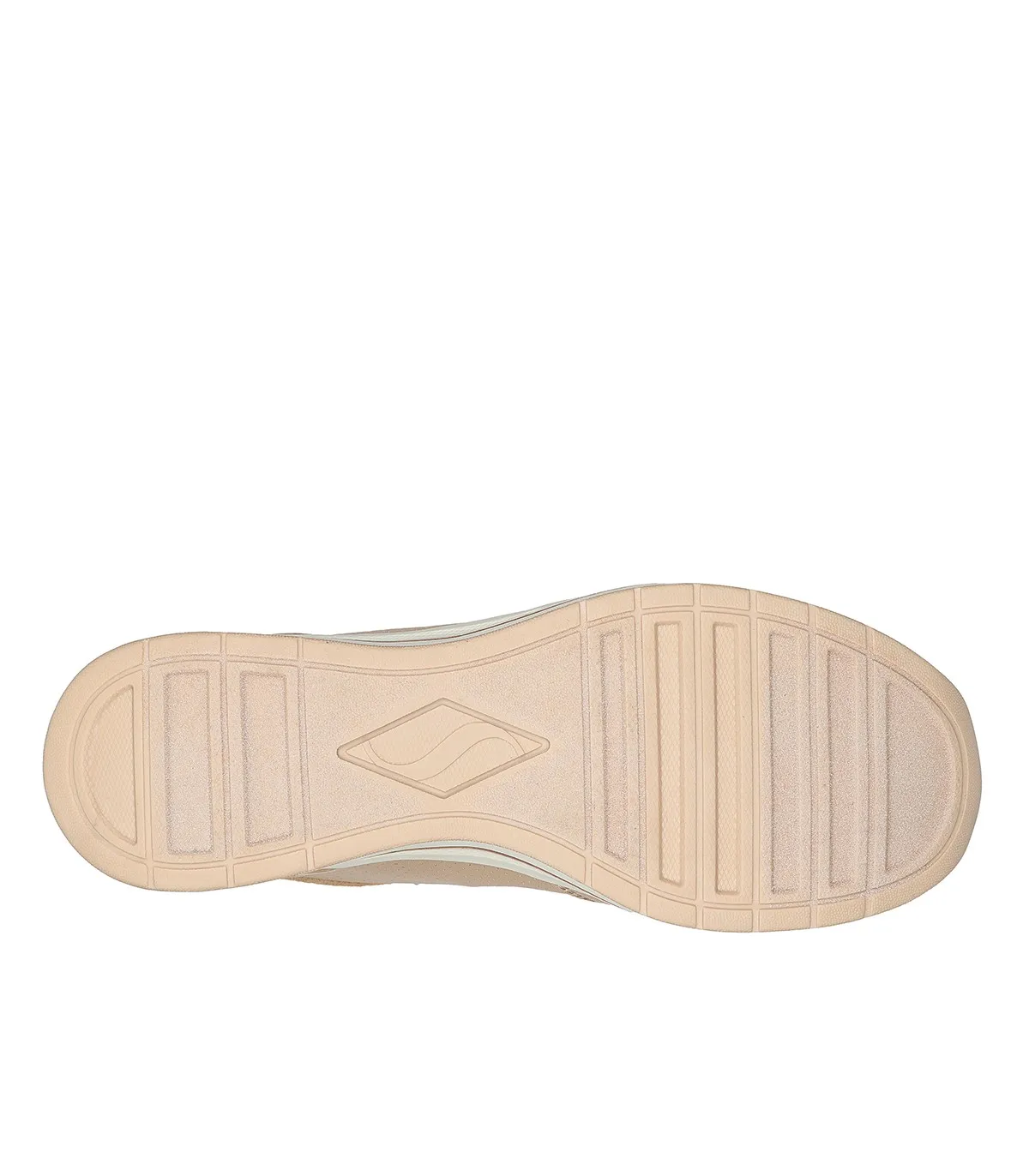 ZAPATILLAS DE CORDONES CON CUÑA SKECHERS Billion 2 - Side Lines NATURAL