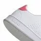 Zapatillas deporte Adidas EF0211 advantage white-pink