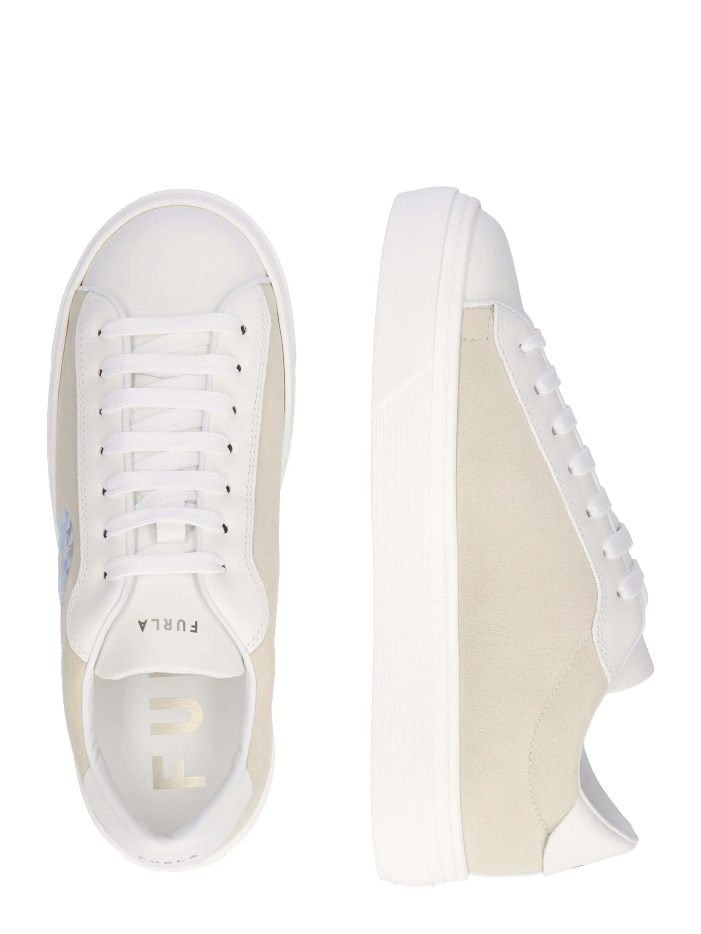 Zapatillas deportivas bajas 'JOY' FURLA en Blanco, Blanco Lana