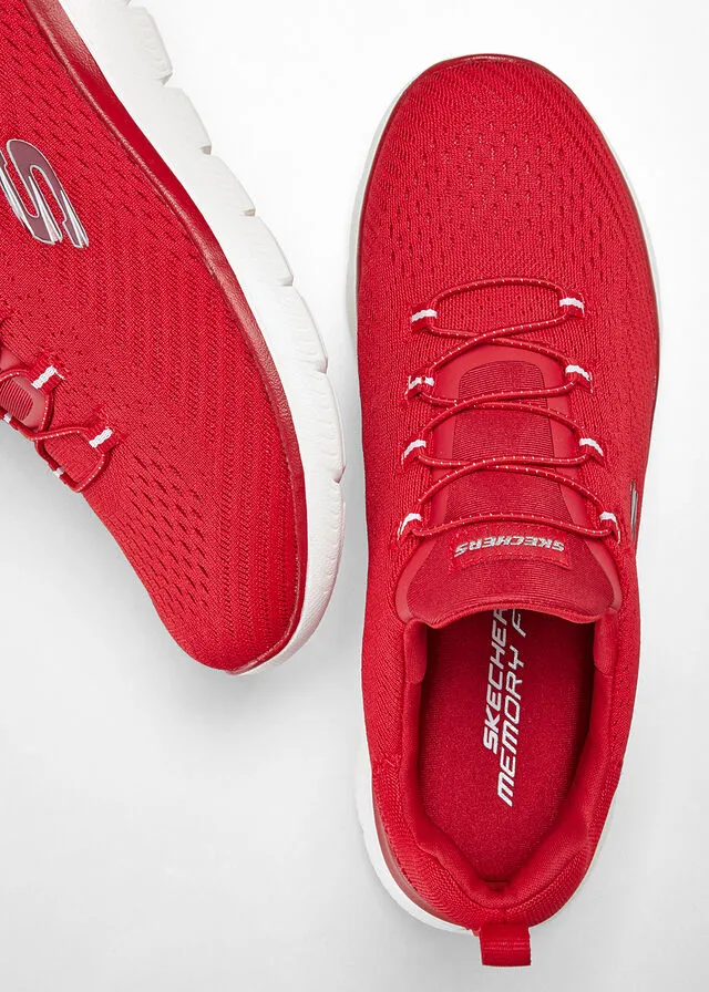 Zapatillas deportivas Skechers con espuma viscoelástica Rojo