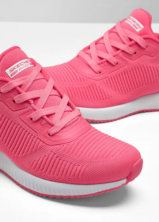 Zapatillas deportivas Skechers con espuma viscoelástica Rosa neón