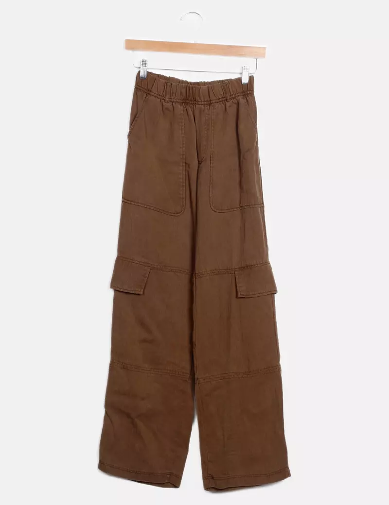 Zara Pantalones cargo Rectos