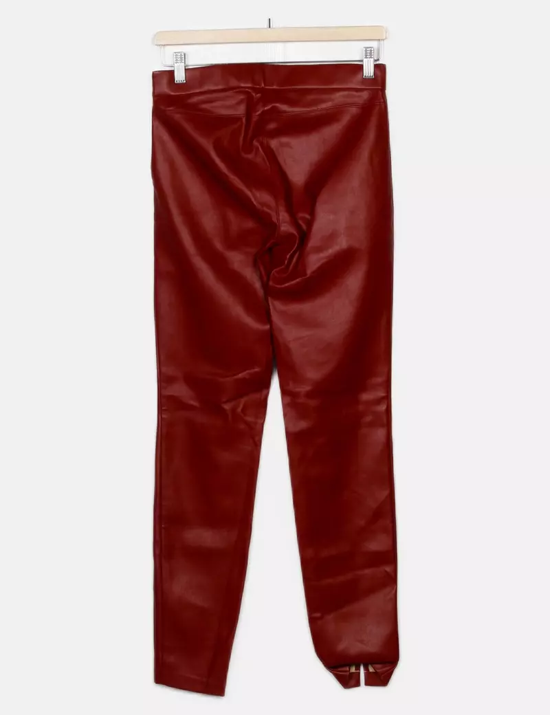 Zara Pantalones de tela Skinny o pitillo o slim Polipiel