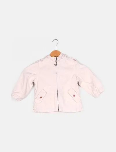 Zara Parka rosa básica