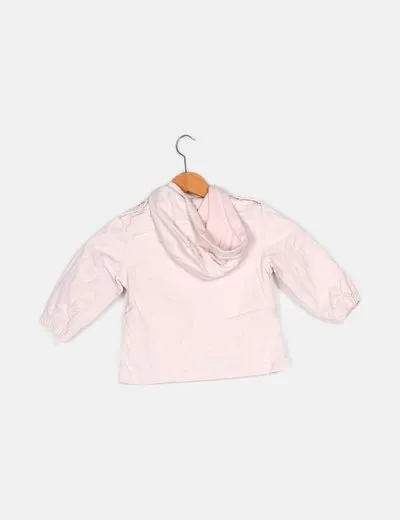 Zara Parka rosa básica