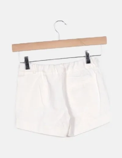 Zara Short de vestir blanco